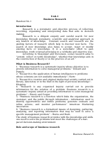 Unit -1 Business Research - Copy.doc